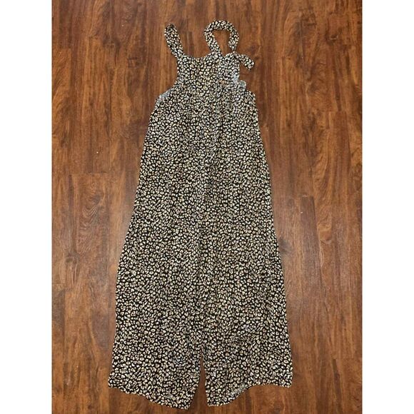 Jodifl NWT Leopard Safari Party Oversized Overalls, size L - Picture 3 of 5